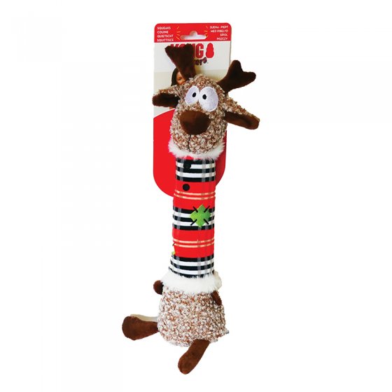 KONG Holiday Shakers Luvs Reindeer
