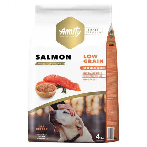 Amity Super Premium Low Grain Adult Salmon
