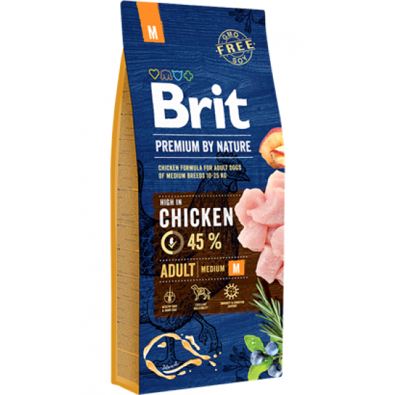 Brit Blue Nature Adult Medium Dog