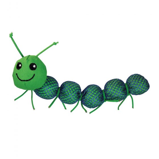 KONG Cat Nibble Critter Catnipillar
