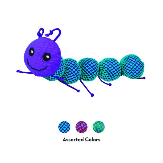 KONG Cat Nibble Critter Catnipillar
