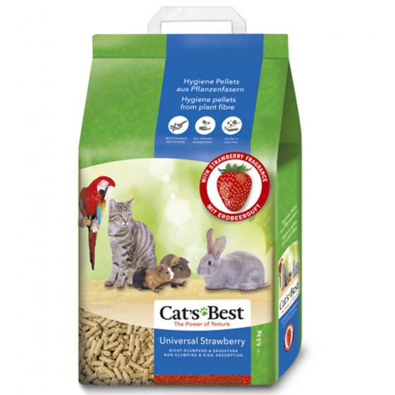 CAT'S BEST Morango - Litter Granulado
