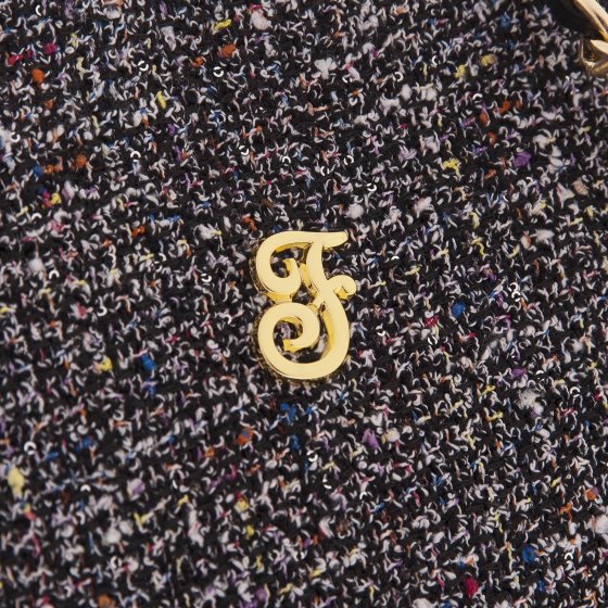 FERRIBIELA - Bolsa F-Tweed Preto