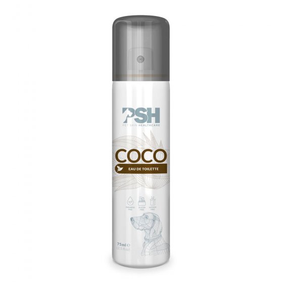 Eau de Toilette PSH de Coco para cães