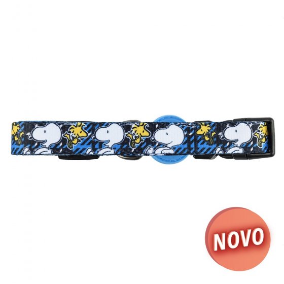 SNOOPY Coleira - Charlie Brown Azul