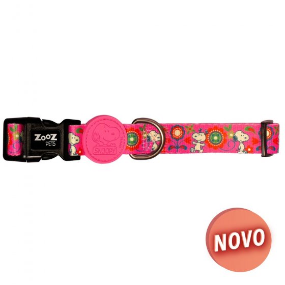 SNOOPY Coleira - Flores