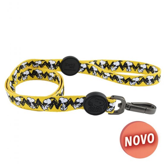 SNOOPY Trela - Charlie Brown Amarelo