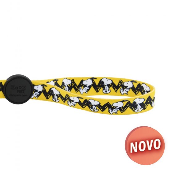 SNOOPY Trela - Charlie Brown Amarelo