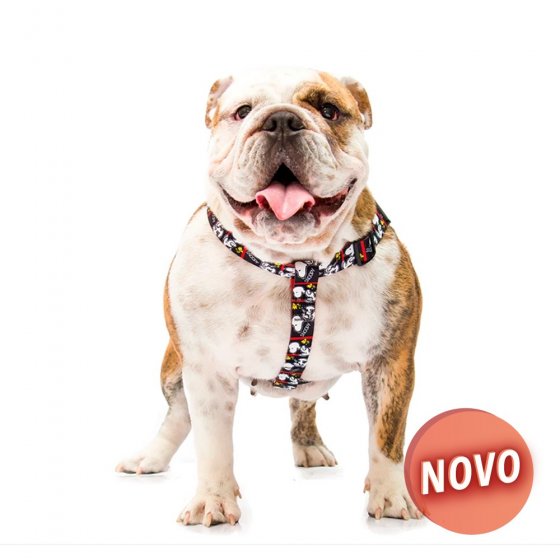 SNOOPY Peitoral - Frames Preto