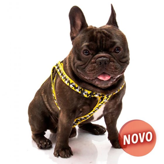 SNOOPY Peitoral - Charlie Brown Amarelo