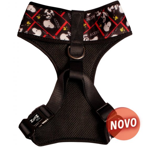 SNOOPY Colete Peitoral - Frames Preto