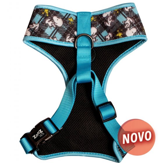 SNOOPY Colete Peitoral - Charlie Brown Azul