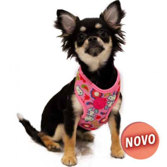 SNOOPY Colete Peitoral - Flores