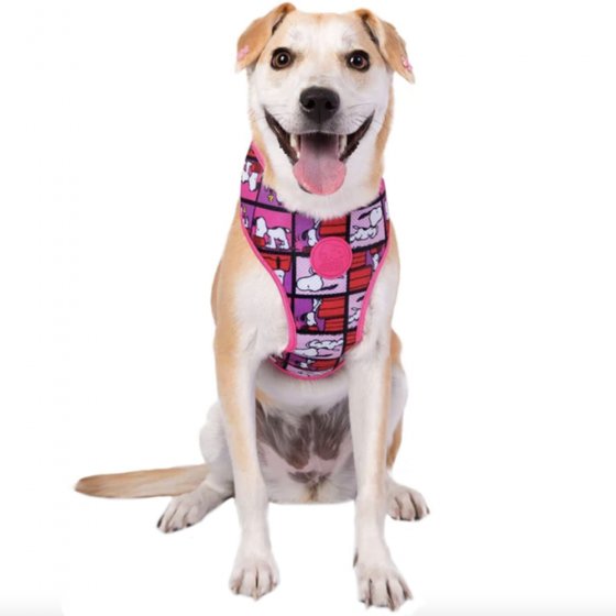 SNOOPY Colete Peitoral - Frames Rosa