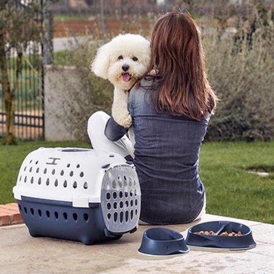 STEFANPLAST Transportadora Travel Chic - Azul Marinho