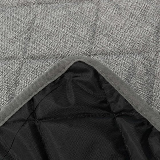 TRIXIE Cama Protectora de Sofá Nero
