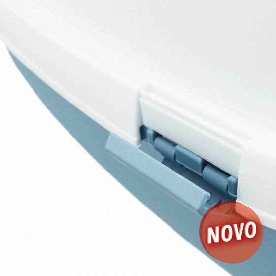 TRIXIE Toilete para Gatos Primo XXL com Porta - Azul&Branco