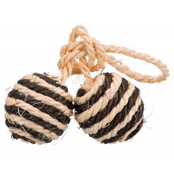 TRIXIE Bola Dupla em Sisal Recheado com Catnip
