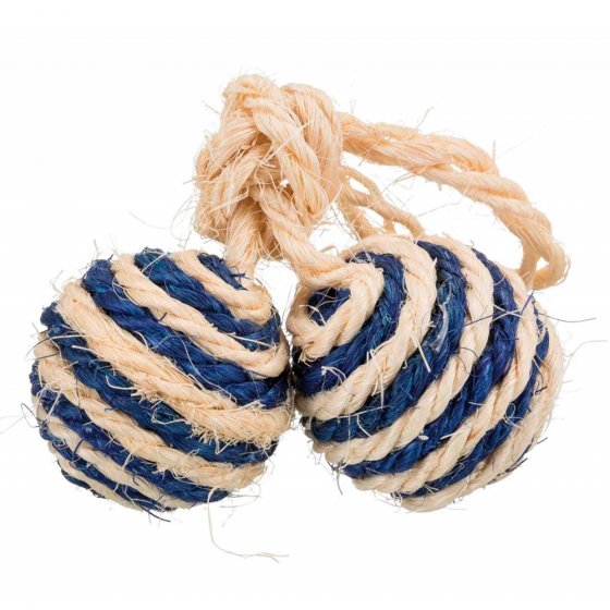 TRIXIE Bola Dupla em Sisal Recheado com Catnip