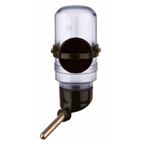 TRIXIE Bebedouro Plástico Transparente com Suporte de Rosca