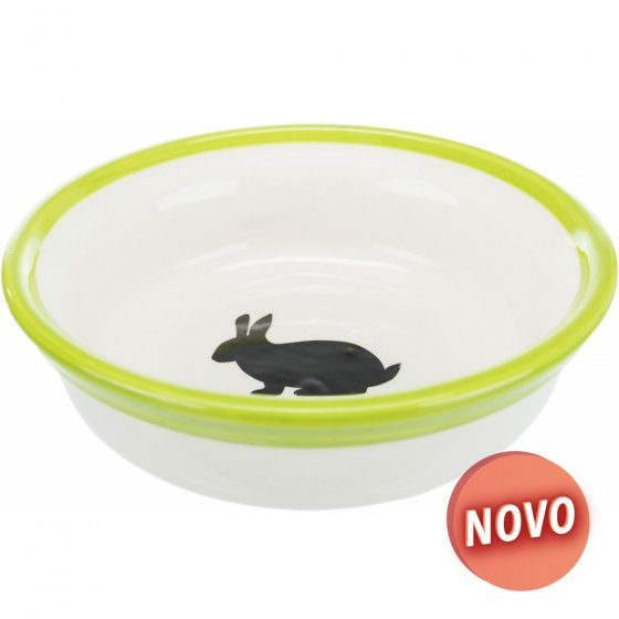 TRIXIE Gamela Dupla em Cerâmica/Metal