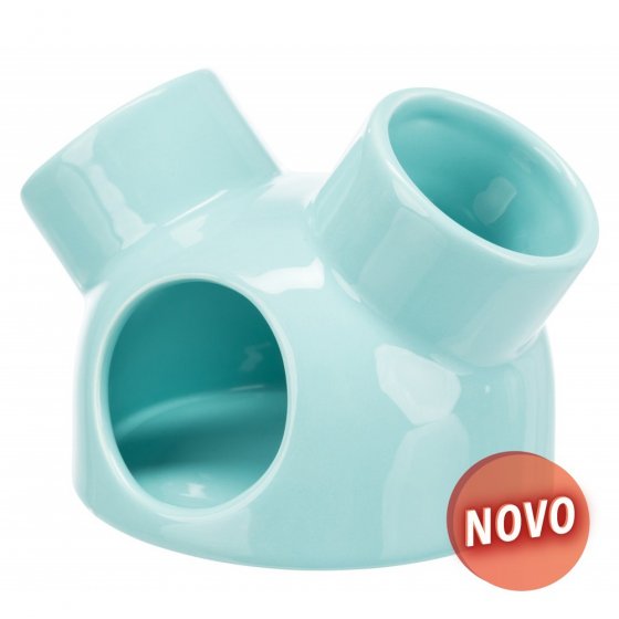 TRIXIE Casa em Cerâmica com 3 Entradas para Roedores