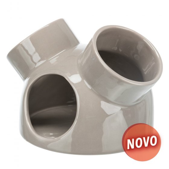 TRIXIE Casa em Cerâmica com 3 Entradas para Roedores
