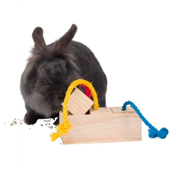 TRIXIE Snack Cube em Madeira para Roedores