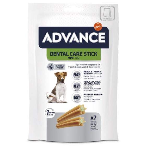 Advance Dog Snack Dental Care Stick Mini - Cuidado dentário cães pequenos