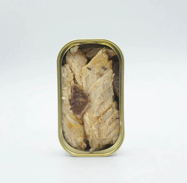 Lata de Filetes de Cavala ao natural da Costa Atlântica 100% natural em conserva para cão - Canumi (Coração e Defesas)