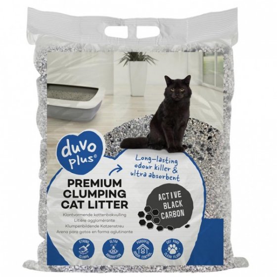 Duvo+ Areia Premium Para Gato - Carvão Ativado