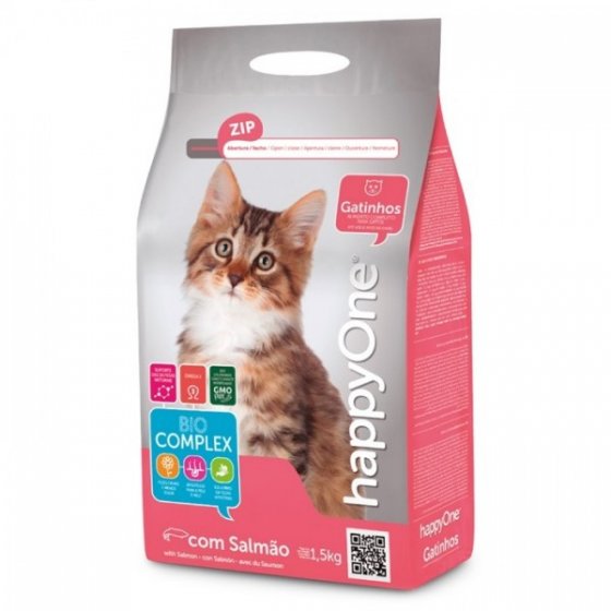 HAPPYONE Gatinhos - Salmão