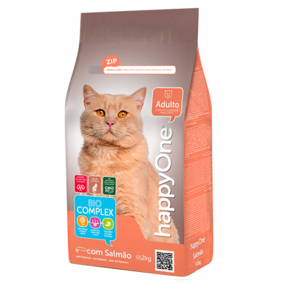 HAPPYONE Gato Adulto - Salmão