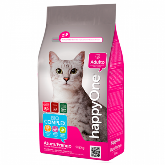 HAPPYONE Gato Adulto - Atum e Frango