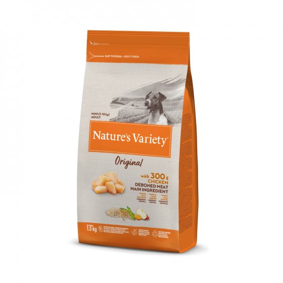 Nature's Variety Original Cão Adulto Mini - Frango