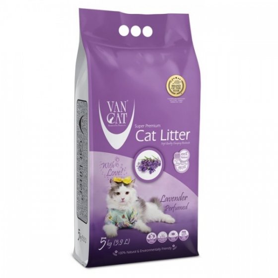 VANCAT Areia Natural para Gato - Lavanda
