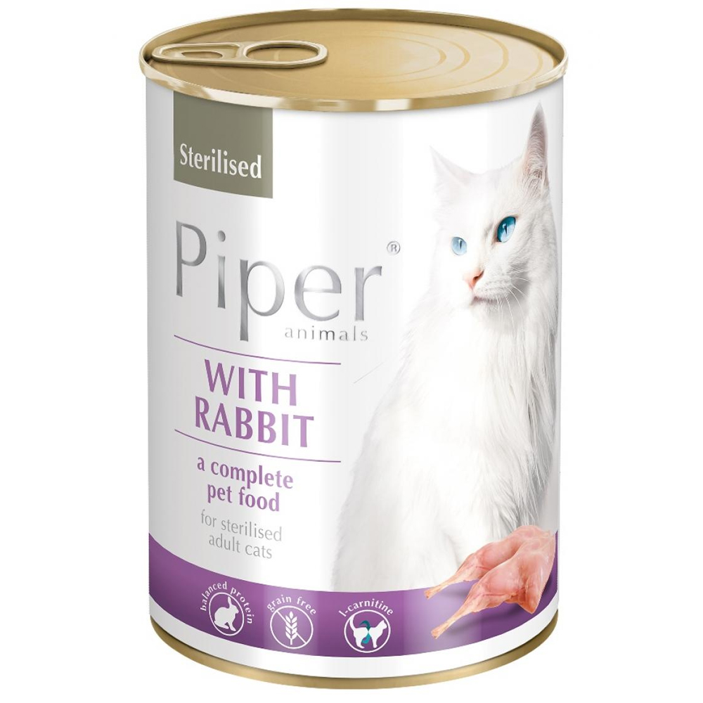 PIPER - Gato Adulto Esterilizado - Coelho