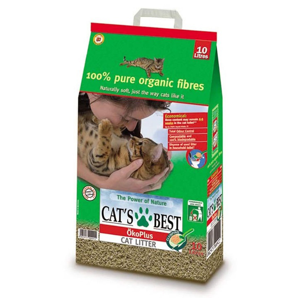 CAT'S BEST Oko-Plus - Litter Aglomerante