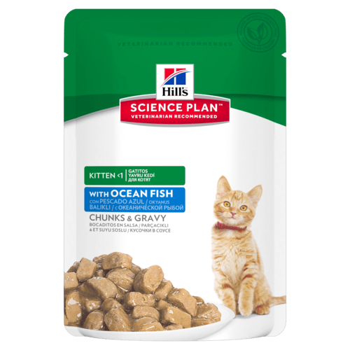Hill's Science Plan Kitten Ocean Fish Saquetas