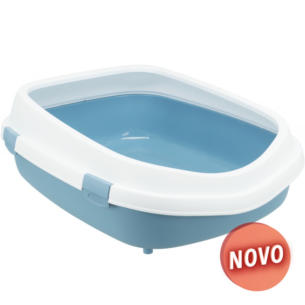 TRIXIE Toilete para Gatos Primo XXL - Azul&Branco