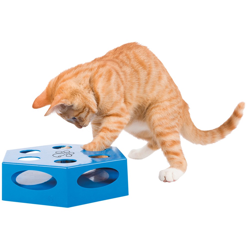 TRIXIE Jogo Turning Feather para Gatos Ø 22 cm