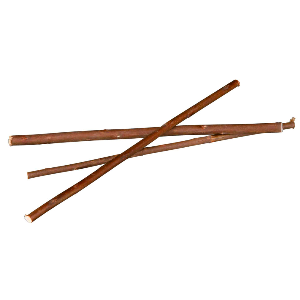 TRIXIE Natural Snack Willow Sticks para Pequenos Roedores
