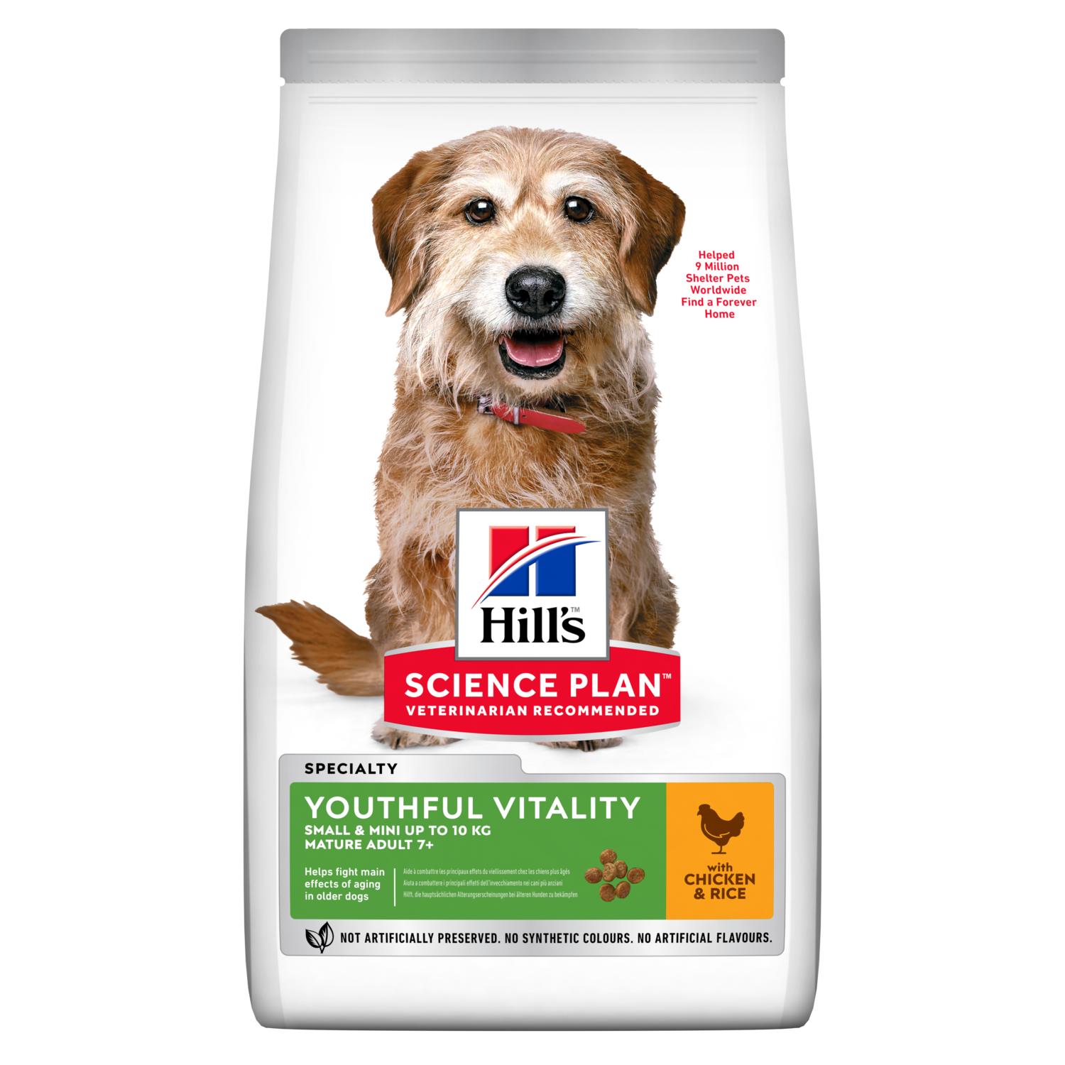 Hill's Science Plan Mature Adult 7+ Youthful Vitality Small&Mini