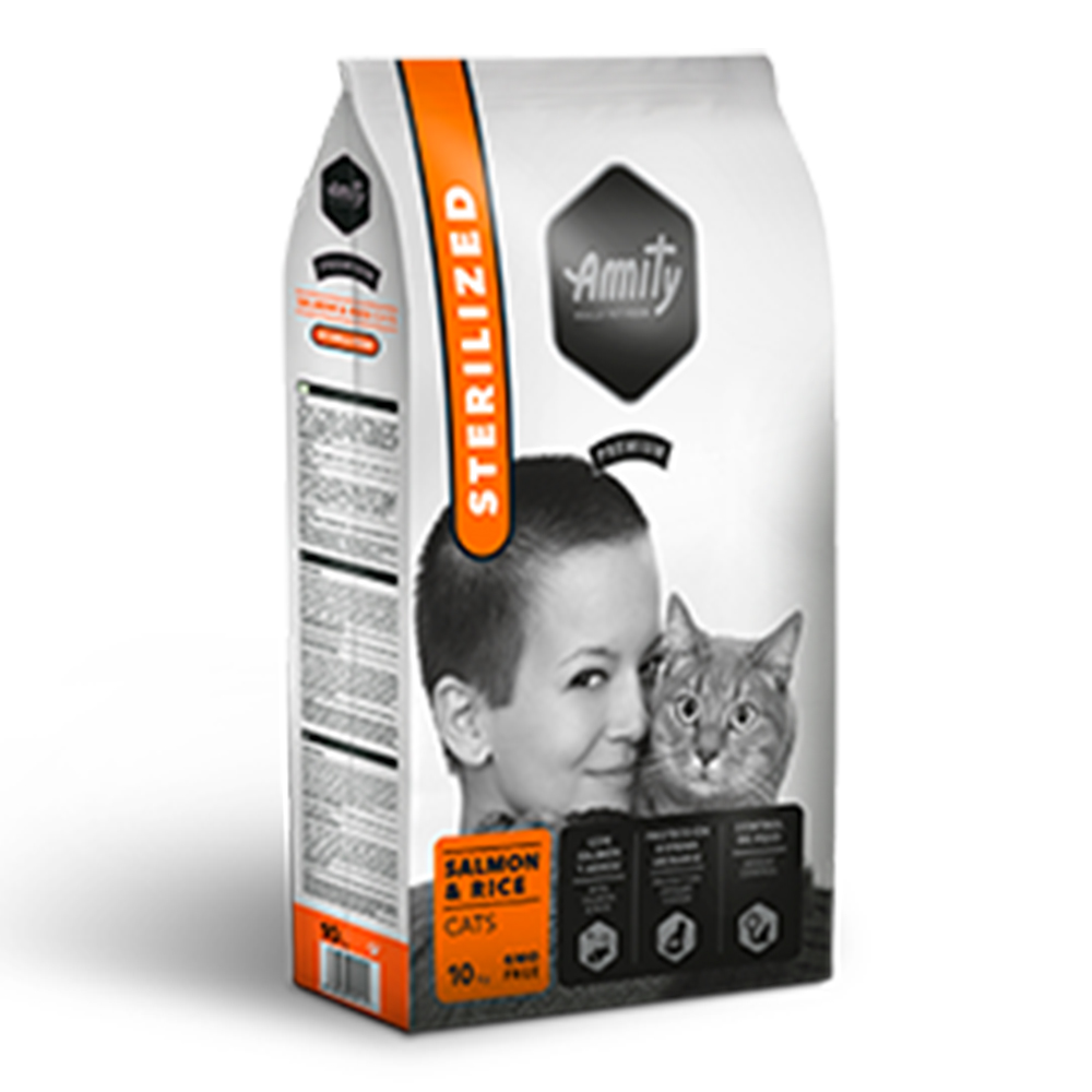 AMITY Premium Salmon & Rice Cats Sterilized