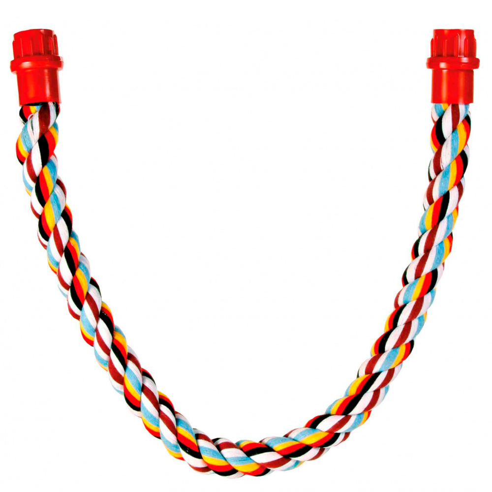 TRIXIE Poleiro Multicolorido em Corda Algodão para Aves