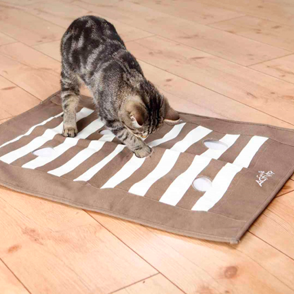 TRIXIE Tapete de Entretenimento em Lona para Gatos 70x50 cm