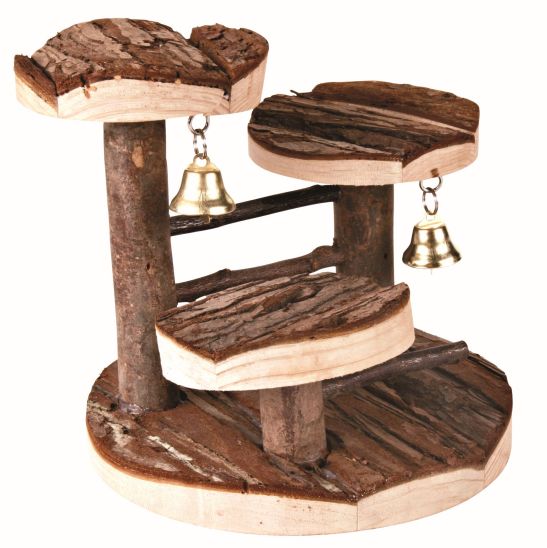 TRIXIE Trepador em Madeira Natural para Roedores