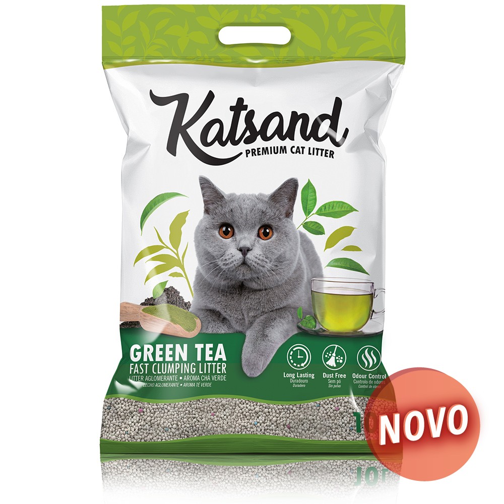 KATSAND Litter Chá Verde 2x10 Lt