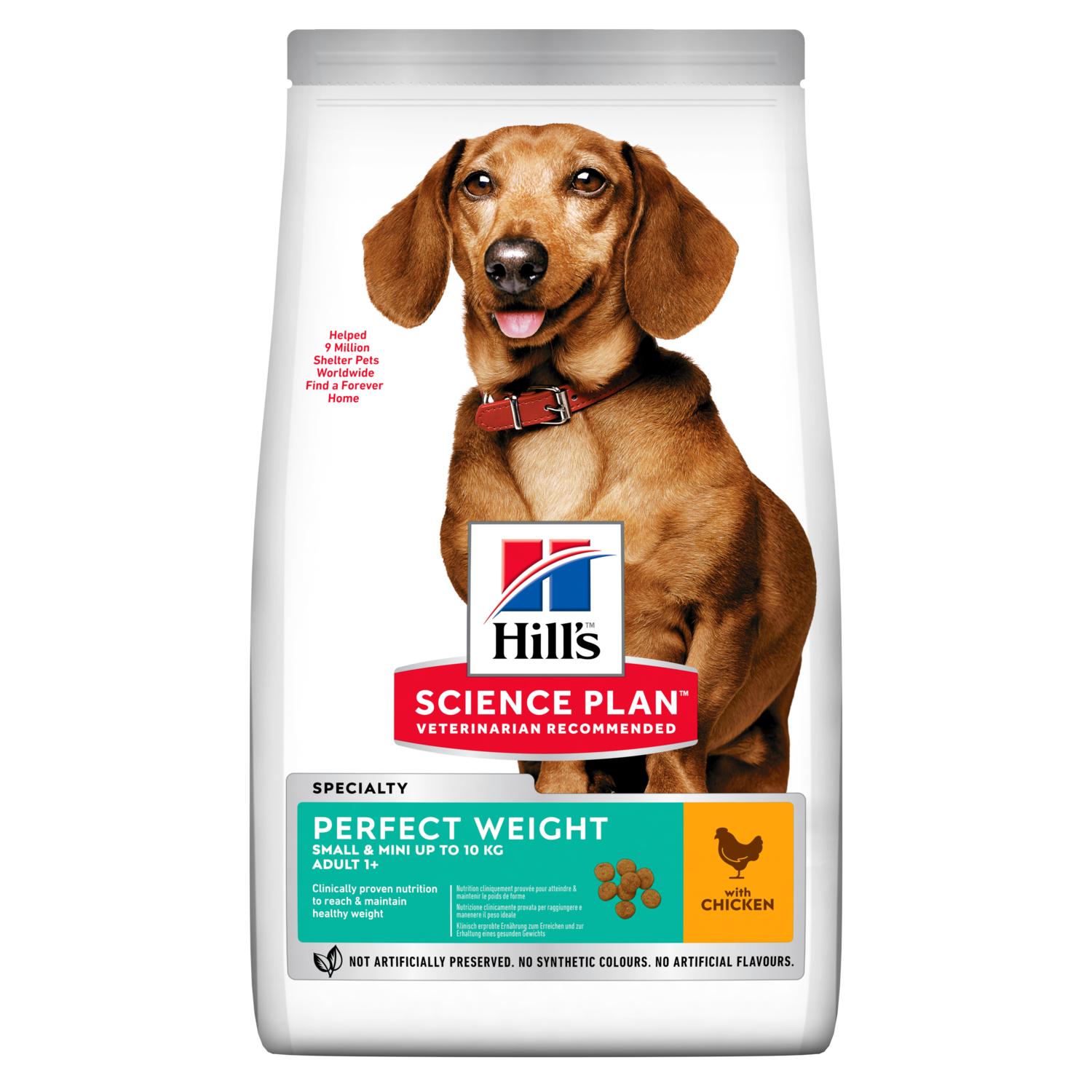Hill's Science Plan Adult PerfectWeight Small&Mini Chicken